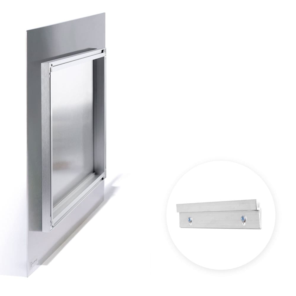 0.75" Aluminum Float Mount (Silver)